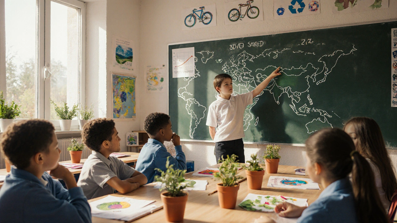 Nachhaltigkeitsziele der UN in der österreichischen Schulbildung: Wie Schüler:innen die Zukunft gestalten