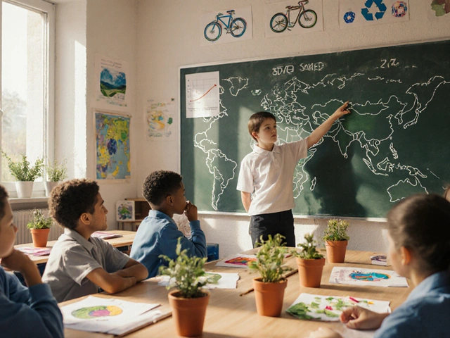 Nachhaltigkeitsziele der UN in der österreichischen Schulbildung: Wie Schüler:innen die Zukunft gestalten