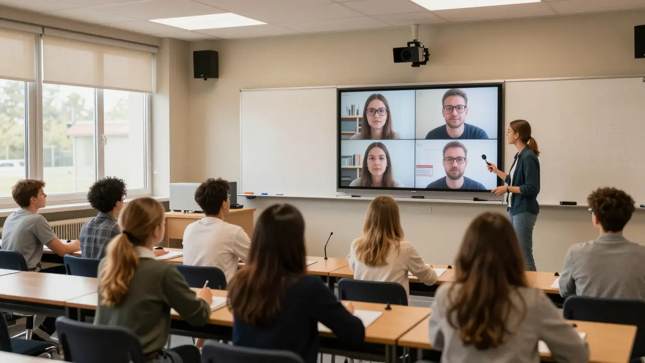 Hybrider Unterricht in Deutschland: Didaktik, Technik und Organisation im Schulalltag