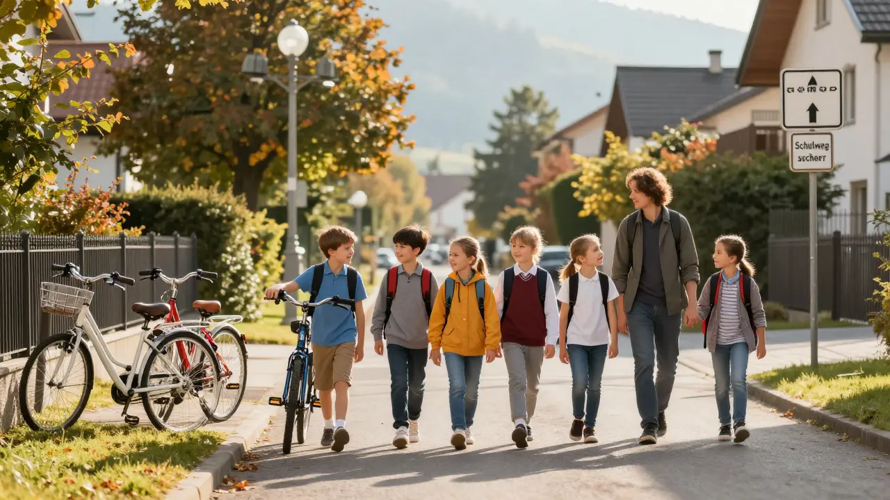Mobilität zur Schule in Österreich: Fahrrad, Öffis und Eltern-Taxis im Vergleich