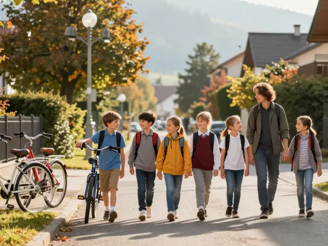 Mobilität zur Schule in Österreich: Fahrrad, Öffis und Eltern-Taxis im Vergleich