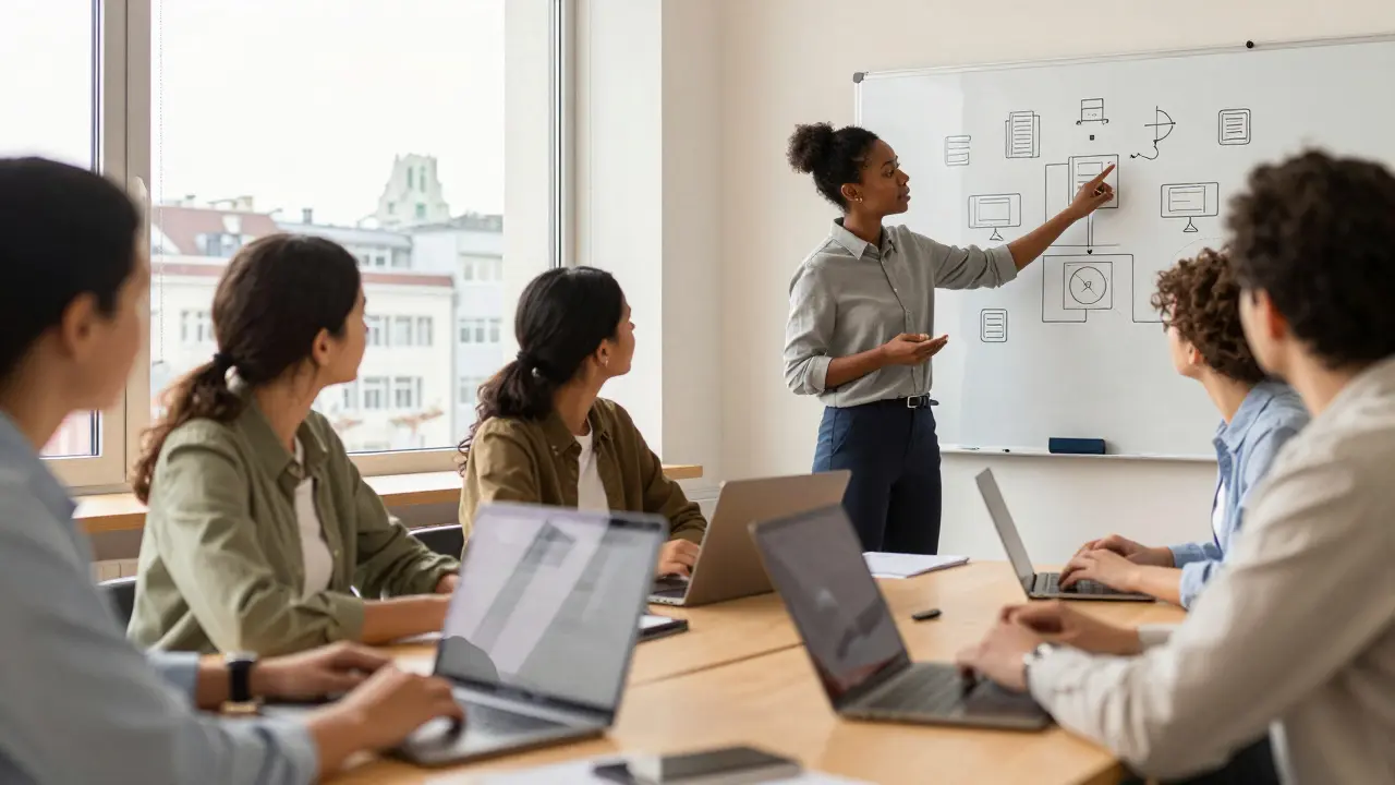 Workshop zu digitalem Fußabdruck für Bewerber in Österreich.