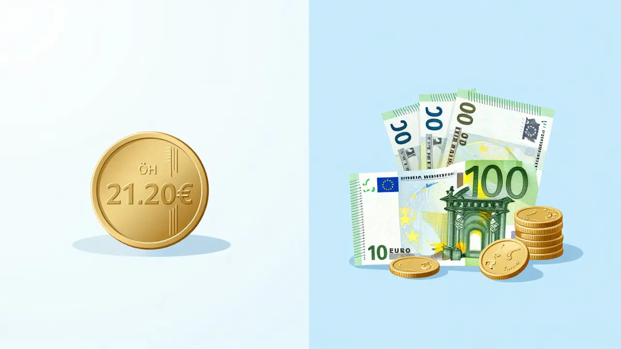 Konzeptuelle Darstellung unterschiedlicher Studiengebühren in Österreich.