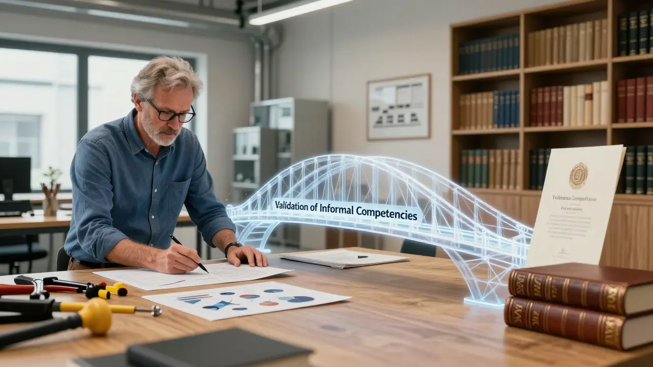 Validierung informeller Kompetenzen in Österreich: Praxisbeispiele und Leitfaden