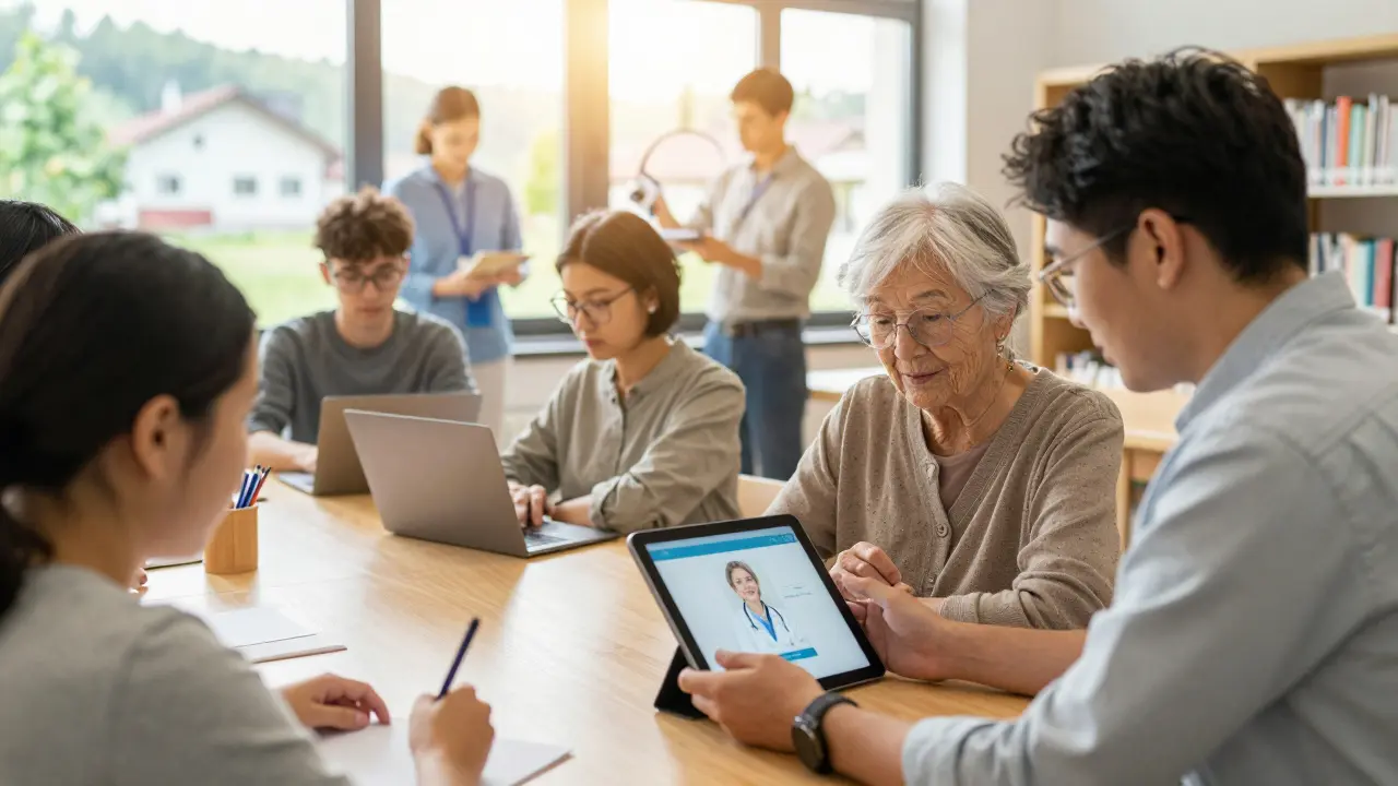 Gemeinschaftliches Lernen und Infrastruktur-Ausbau als Lösung für digitale Teilhabe