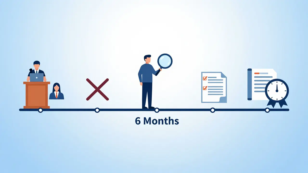 Konzeptionelle Illustration der Planung eines Forschungssemesters mit Zeitstrahl