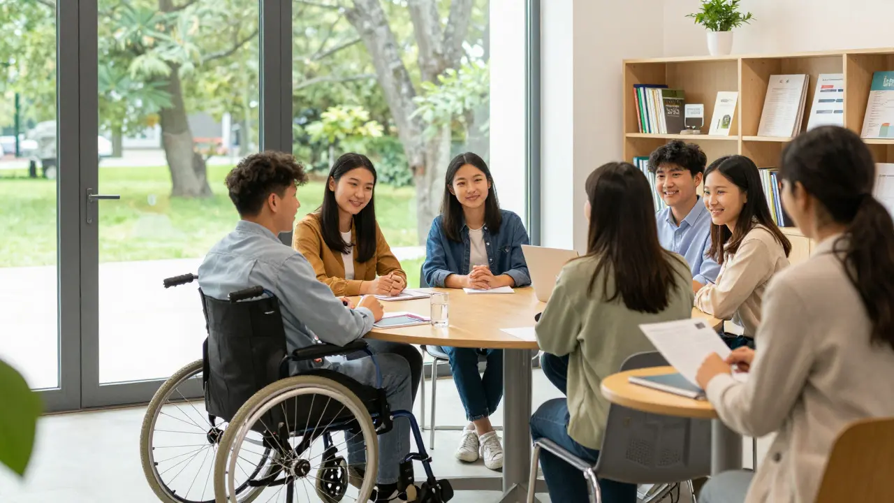 Beratungsgespräch für Studierende mit Behinderung